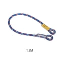 thumbnail image 2 of heritaly Climbing Rope Static Lanyard Protective Sling Compact Size Survival Kit Emergency Accessories V-shaped Professional More Secure 150cm, 2 of 6