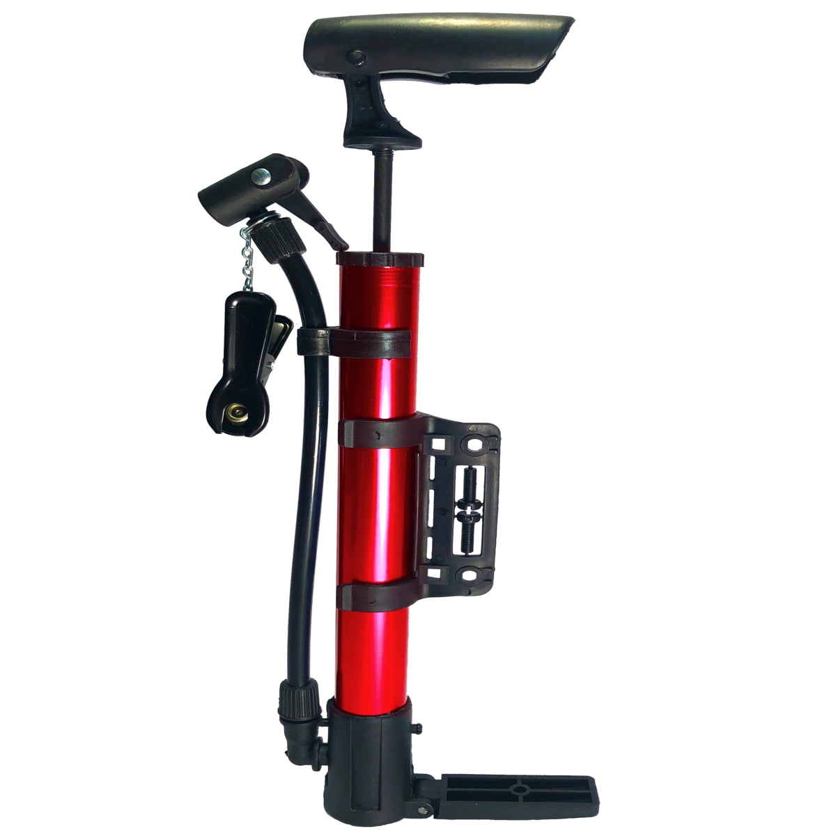 CYCLE BIKE FOOTBALL PUMP INFLATABLE FLEXI CONNECTOR MOUNTAIN CYCLE HANDY TYRE 