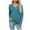 Blue, variant on Your-Sty Womens Long Sleeve T Shirts V Neck Soft Basic Tee Loose Fit Casual Tops Fashion Top