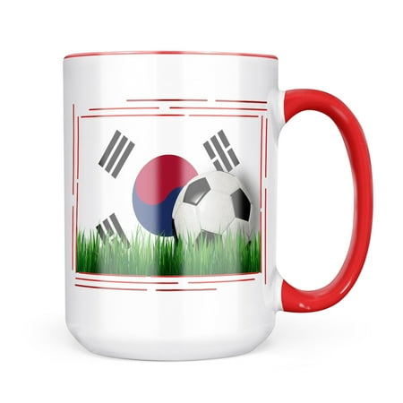 

Neonblond Soccer Team Flag South Korea Mug gift for Coffee Tea lovers