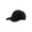 Black, variant on Top Headwear Low Profile Brush Cotton Twill Cap - Khaki/Dark Green