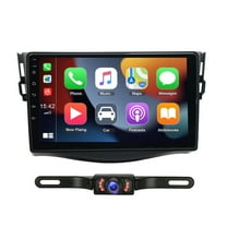 9" Android 15 Car Stereo Radio GPS Navigation 2 32G Wireless CarPlay Android Auto Bluetooth WiFi Backup Camera for Toyota RAV4 2007-2012