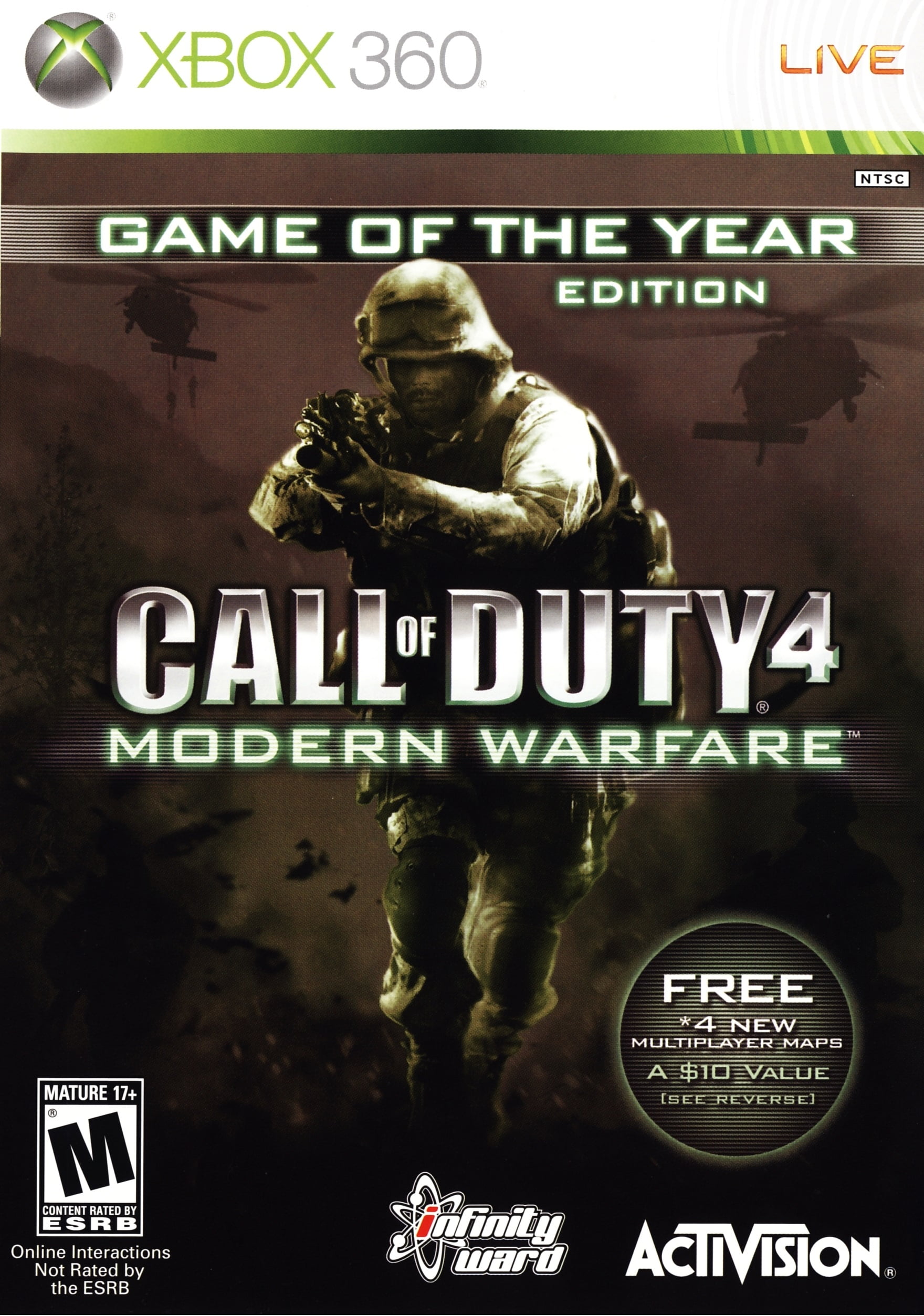 Call Of Duty 4 Modern Warfare Game Of The Year Edition Walmartcom - jaws modern new lobby roblox