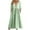 Green, variant on Fashion 2023 Lindreshi Midi Dresses for Women with Sleeves Women's Summer New Solid Color Short-Sleeved Lace V-Neck Waistline Hem Dress