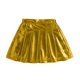 thumbnail image 4 of Faldas plisadas para niñas Color sólido Partido de baile brillante Falda de moda casual para niños Faldas de baile para niñas, 4 of 9