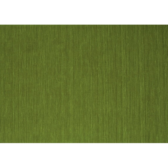 Ahgly Company Indoor Rectangle Abstract Green Contemporary Area Rugs, 7' x 9'