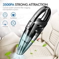 thumbnail image 2 of Handheld Vacuum Cleaner, Cordless Rechargeable Lightweight Portable Mini Hand Vac With Powerful Cyclonic Suction For Wet Dry Car Pet Hair Home Use, 2 of 4