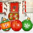 thumbnail image 4 of Christmas Ornaments Outdoor Christmas Inflatable Decorated Ball, Giant Christmas Inflatable Ball Christmas Tree Decorations, Home Outdoor Christmas Inflatable BallGH467, 4 of 8