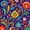 Color 1, variant on Peel and Stick Wallpaper abstract stained glass mosaic blue circles Wall Mural 23.6in x 9.8ft Self Adhesive Removable Wall Paper Renter Friendly Wallpaper for Nursery Bedroom Cabinets