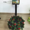 thumbnail image 4 of Festive Christmas Wreath with Pine Cones and Red Berries 24 Inch Artificial Holiday Decoration for Home & Office, 4 of 5