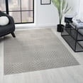 thumbnail image 4 of 8' x 10' Gray Trellis Area Rug, 4 of 9