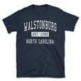 thumbnail image 1 of Walstonburg North Carolina Classic Established Men's Cotton T-Shirt, 1 of 1