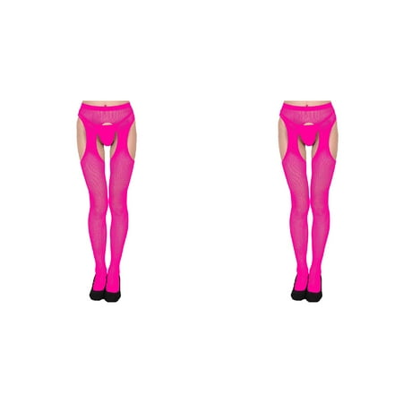 Wijhcboe 2 Pack Women Bride Lingerie for Women plus Size Sexy Fishnet Open Soft Xmas Lingerie Tights Lingerie Transparent Corset Lingerie Lace Bodysuit Clothes for Women Sexy Lingerie