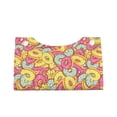 thumbnail image 2 of Naloa Donut and Blue Print Leather Tissue Box Cover Rectangle | Long Tissue Box Cover | Tissue Box Holder | Tissue Holder for Bathroom, 2 of 9