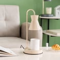thumbnail image 1 of Lámpara de aromaterapia elegante y sencilla, lámpara de vela de cera derretida, lámpara romántica con atenuación temporizada enchufable, lámpara de calentamiento de cera de incienso de, 1 of 5