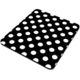 thumbnail image 2 of Cute Polka Dot Custom Mouse Pad Black and White Design Customized Rectangle NonSlip Rubber Base Mousepad, Ideal for Gaming and Everyday Use, 2 of 4
