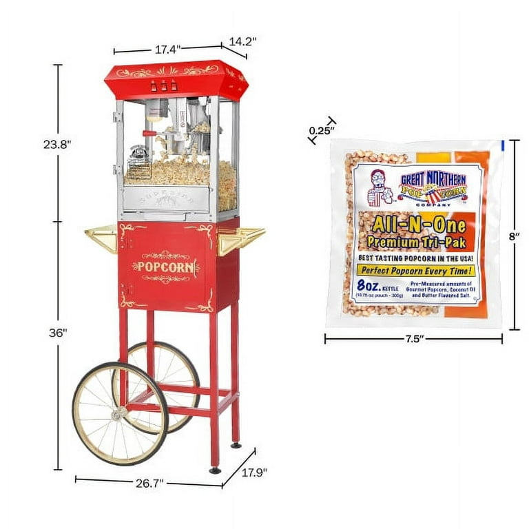 Artech Carnival Popcorn Maker AT-80245 – Amco Wholesale Ltd