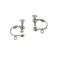 thumbnail image 2 of 12 Pieces Non Piercing Adjustable Screw Earring Clips Hook Jewelry Findings DIY, 2 of 8