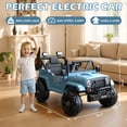 thumbnail image 5 of East doll 12V Ride on Toys for Toddlers, Electric Car for Kids, Kids Car with Remote Control, Bluetooth, Music, 3 Speeds for Kids Gifts, Blue, 5 of 7