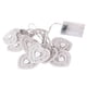 thumbnail image 1 of Cadena De Corazón De Amor, Luz Decorativa Alimentada Por Batería, Luz Blanca Cálida Para Patio, Jardín, Fiesta, Decoración De Boda 1,2 Metros, 10 Luces Led Minnieouse HA034161-00, 1 of 6