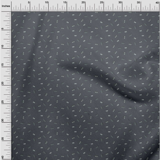 oneOone Viscose Jersey Fabric Eyes Face Decor Fabric Printed BTY 60 Inch Wide