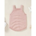 thumbnail image 6 of Blotona Baby Girl Boy Knit Rompers Bunny Sleeveless Sweater Bodysuit Jumpsuit My 1st Easter Outfit Cute Infant Sping Fall Clothes, 6 of 9