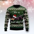 thumbnail image 3 of Suéteres de punto feos para Navidad, para perros y gatos, divertidos, para Halloween, Navidad, regalos, para parejas, fiestas, unisex, informales, 3 unidades, 3 of 5