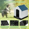 thumbnail image 6 of Dog House Indoor Outdoor Durable Waterproof Plastic Dog House with Ventilation and Raised Floor for Small, Medium, Large Dogs, Weatherproof and Waterproof Pet Cage (Blue 41"L * 37.4"W * 39"H), 6 of 7