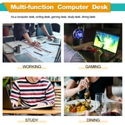 PayLessHere 39 inch Computer Desk Modern Writing Desk, Simple Study Table, Industrial Office Desk, Sturdy Laptop Table for Home Office, Vintage
