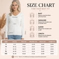 thumbnail image 6 of QUALFORT Women's 100% Cotton V-Neck Cable Knit Sweater, Lightweight Long Sleeve Pullover Sweater for Women, Off-White L, 6 of 6