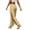 Khaki, variant on High Slit Harem Pants for Women Hippie Pilates Dance Yoga Workout Trousers Elastic Waist Comfot Breathable Soft Loose Fit Daily Wear Pants Black XXL