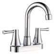 thumbnail image 1 of Llave Mezcladora Baño Lavabo Alfa  Acero Inoxidable Cromada Manerales Cuadrados Garza, 1 of 3
