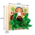 thumbnail image 3 of Tire de la zanahoria,Kids Toddler Simulación de madera Tire de la zanahoria Juguete,Tirar de la forma de zanahoria Juegos cognitivos Juguete cognitivo,Puzzle de madera Farm Carrot Toys Boys, 3 of 9