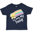 thumbnail image 3 of Inktastic I Love My Daddy Boys Girls Star Rainbow Boys or Girls Toddler T-Shirt, 3 of 5