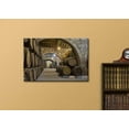 thumbnail image 2 of Wall26 Canvas Prints Wall Art - Cellar with Wine Barrels | Modern Wall Decor/Home Decoration Stretched Gallery Canvas Wrap Giclee Print. Ready to Hang - 12" x 18", 2 of 3