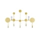 thumbnail image 4 of Ganchos de Pared Naiovety para Puerta Colgador de Llaves Decoración Dorado, 4 of 6