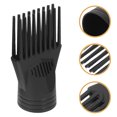 thumbnail image 2 of 10Pcs Hair Dryer Nozzle Replacement for Daily Use Lightweight Plastic Black, 2 of 9