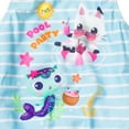 thumbnail image 5 of Dreamworks Gabby's Dollhouse Pandy Paws MerCat Little Girls One Piece Bathing Suit Toddler to Big Kid, 5 of 5