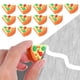 thumbnail image 1 of 30 borradores con forma de rebanada de pizza para niños: premios divertidos para el aula y útiles escolares. Mini borradores con formas de comida para estudiantes. Regalos y premios para fiestas., 1 of 8