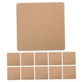thumbnail image 6 of TABLZONE Craft Wood Board Wooden Brown For Craft Enthusiasts 10Pcs 7.5X7.5X0.1In, 6 of 8