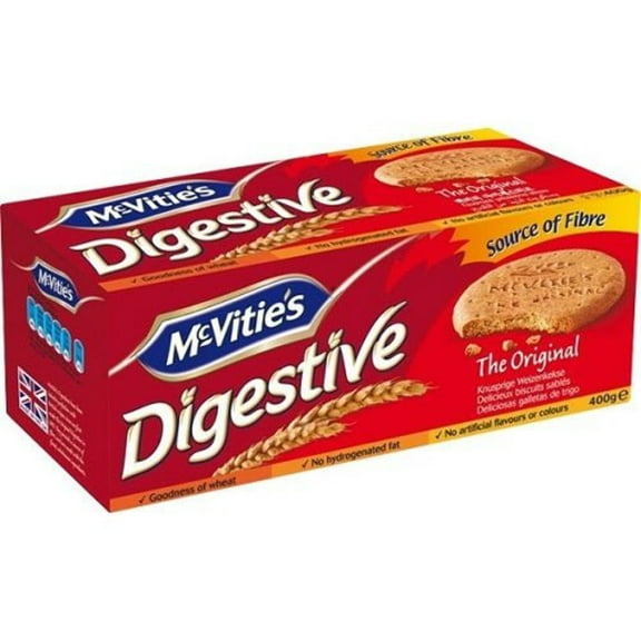 McVities Digestive The Original Biscuits 400g (Pack of 2)