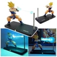 thumbnail image 2 of USB Plug-in Dragon Ball Z Goku Kamehameha Night Light Magnetic Touch Levitating Desk LED Lamp Anime Decor & Gift, 2 of 5