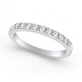 thumbnail image 3 of 0.45 ct Ladies Round Cut Diamond Wedding Band Ring, 3 of 3
