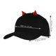 thumbnail image 2 of 1 gorra de béisbol clásica de algodón con diseño de cabra, 2 of 5