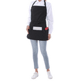 thumbnail image 5 of Ifivky Cotton Cooking Apron for Women with 3 Large Pockets, Adjustable Chef Bib Aprons for Men, Short Solid Kitchen Work Apron for Bbq, Black, 5 of 6