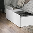 thumbnail image 6 of AFI Urban Queen King Solid Wood Bed Drawer in White (Set of 2), 6 of 15