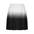 HTNBO Gradient Skorts Skirts for Women High Waisted Short Tennis Skirts