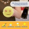 thumbnail image 3 of Scrub Daddy The Original FlexTexture Sponge, Soft in Warm Water, Firm in Cold, Deep Cleaning, Dishwasher Safe, Multiuse, Scratch Free, Odor Resistant, Functional, Ergonomic, 3pk, 3 of 3