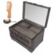 thumbnail image 5 of Joyero retro de estilo chino clásico, caja de madera para guardar joyas con espejo, decoración para el hogar, 5 of 10