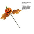 thumbnail image 5 of EIMELI Décoration de Fête d'Halloween Citrouille d'Halloween Festive Bâton d'Érable Effrayant Réaliste Décoration de Fête avec Artificiel Réutilisable, 5 of 5